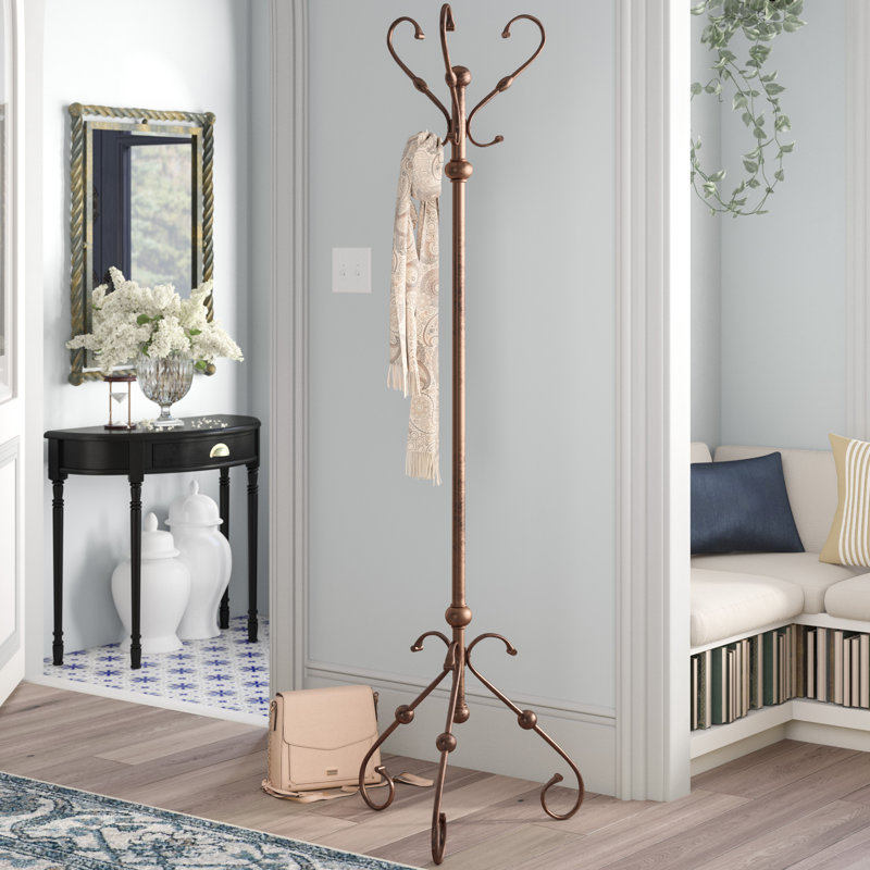 Charlton Home Metal Coat Rack & Reviews Wayfair